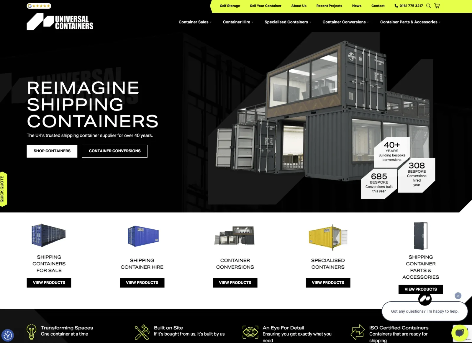 Universal Containers Screenshot
